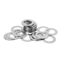 Custom M3 M4 Stainless Steel Bonded Plain Ultra Thin 0.1mm Flat Washer Shim Gasket Gap Adjustment Ring Shims