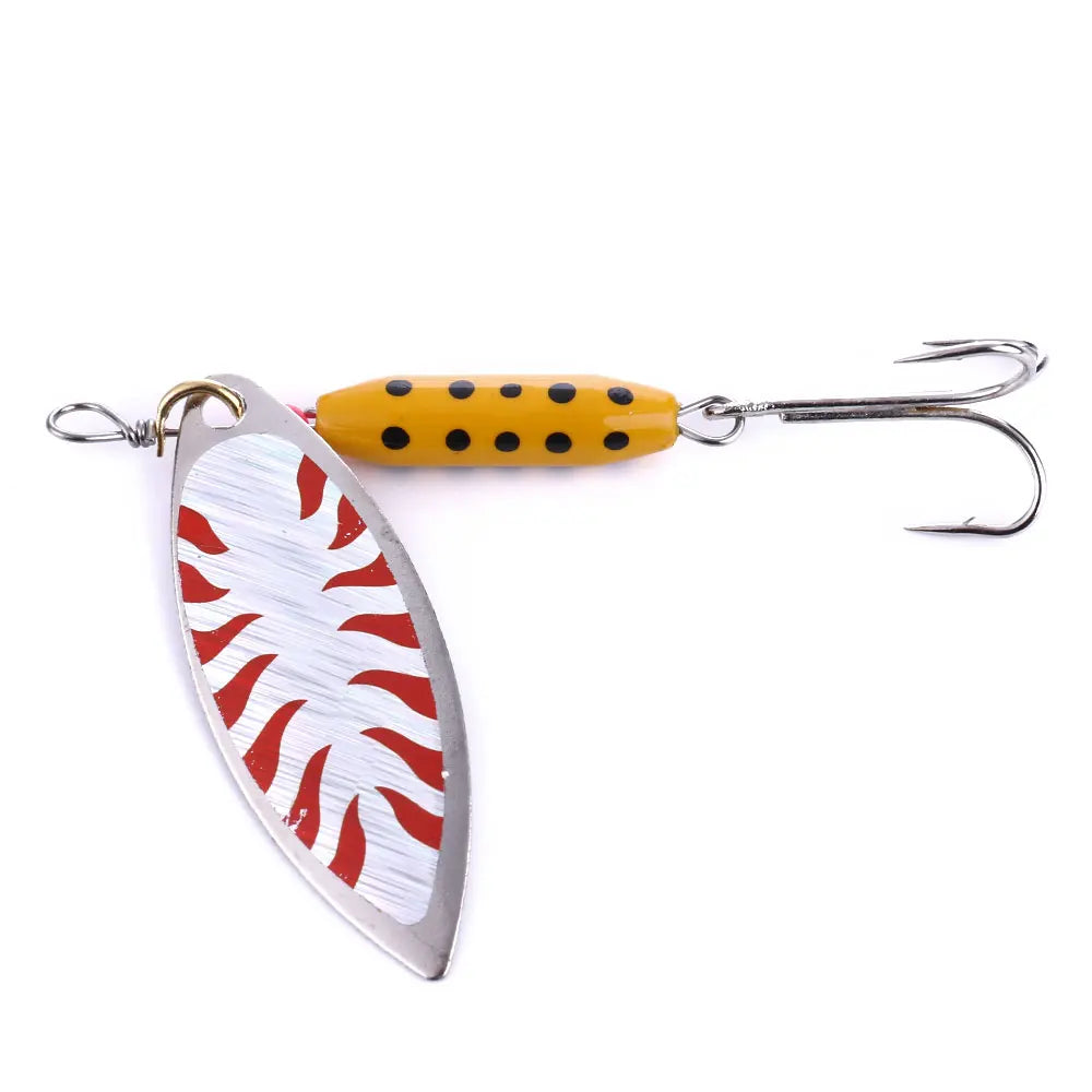 Wholesale SP060 7cm 9.9g Artificial Metal Spinner Baits Spoon Fishing Lures
