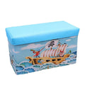 Cartoon Large Capacity High Load Can Sit Foldable Household Sundries Storage Stool