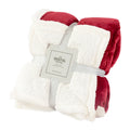 OEM Fashionable Double-Sided Sherpa Flannel Fleece Soft Warm Thickening Woolen Polyester for Winter Bed Fleece Blankets