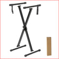 Hot Sale X Type Metal Electronic Keyboard Stand Portable Keyboard Electronic Organ Stand for Adjustable