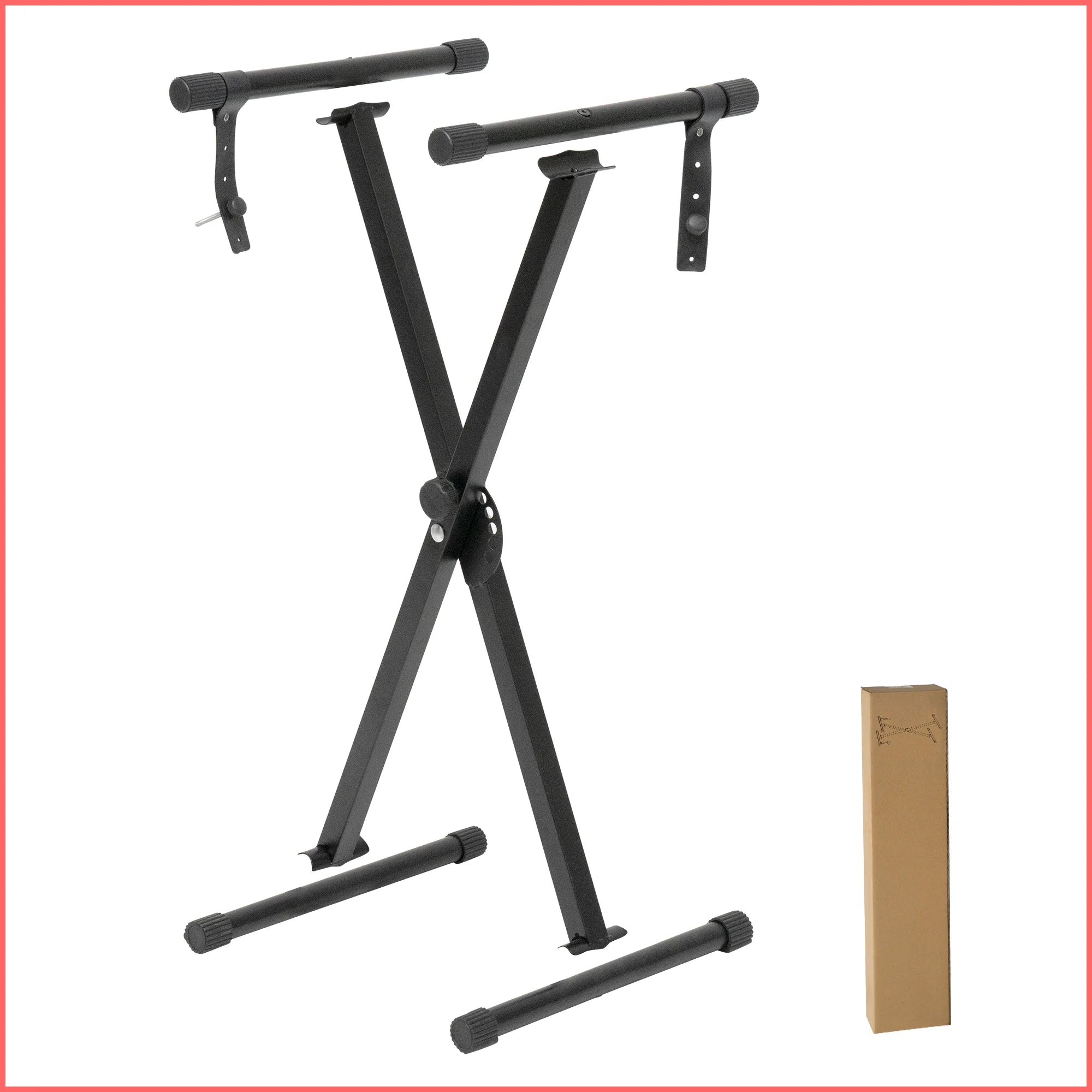 Hot Sale X Type Metal Electronic Keyboard Stand Portable Keyboard Electronic Organ Stand for Adjustable