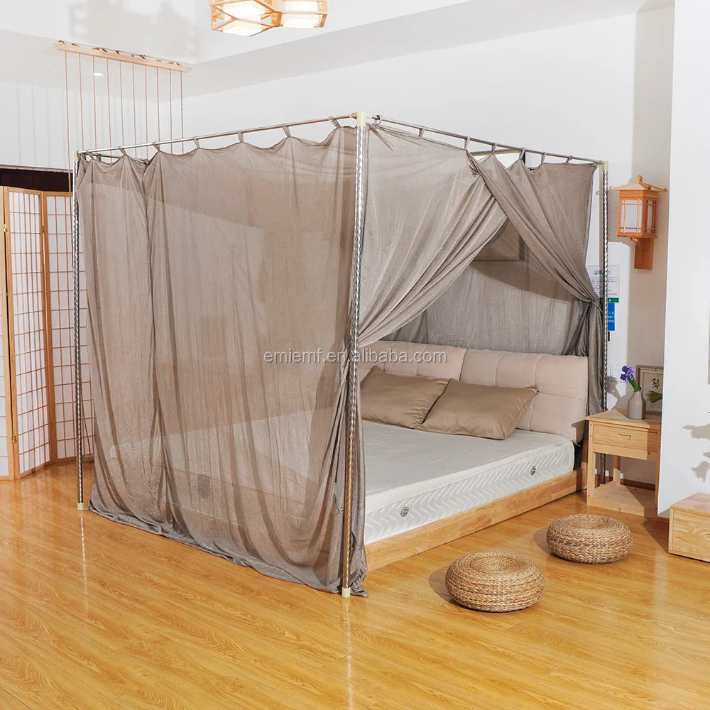 BLOCK EMF Anti-Radiation EMF Protection Square Bed Mosquito Net EMF Shielding WiFi