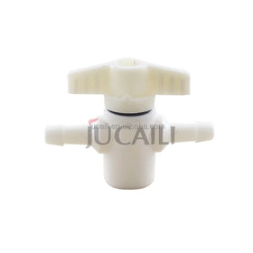 Jucaili White/UV Plastic Valve/Bulk Ink System 2 Ways Valve for 6*4mm/4*3mm Tube for Eco Solvent Printer Without Base