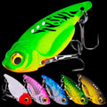 Topline Tackle Vibration Metal Blade Spoon Fishing Baits 7g 10g 15g Artificial Sinking VIB Fishing Lure Vibe Hard Bass Baits