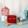 New Design Customization Creative Velvet Round Wedding Gift Box MegaBDM