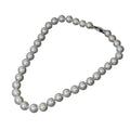 Near Round Bright Light Edison Natural Fresh Water Pearl Light Luxury High Sense S925 Whole Body Sterling Silver Necklace