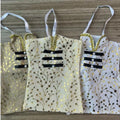 Custom Printed Metallic Drawstring Jute Tote Bags Burlap Linen Eid Party Decorations for Ramadan Gift Bags