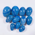 HY Natural Quartz Blue Aventurine Stone Yoni Egg for Sale Jade Eggs