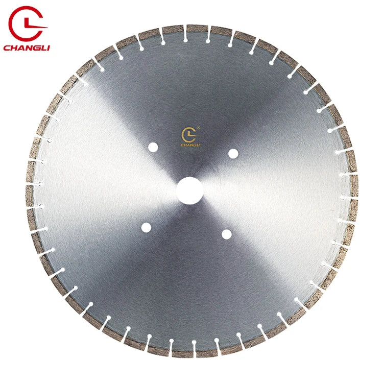 Industrial OEM Nitride 700mm Granite/Stone Diamond Circular Saw Blades High Frequency Welded Silent Body for Cutting