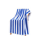 Manufacturer's Stock 100% Soft Cotton Towels High Quality Blue White Striped Quick Dry Absorbent Bath Custom LOGO Jacquard