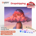 ORFON Brand DIY Painting by Numbers Hand-Painted Canvas Wall Decorative Art  Acrylic Oil Home Decoration Wholesale