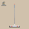 EVA Magic Broom Floor Squeegee Scrubber Sponge Blade Stainless Steel Handle Eco-Friendly Soft for Tile Concrete Marble Floors