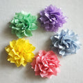 3.5 Inch Handmade Decorative Chiffon Lace Flower