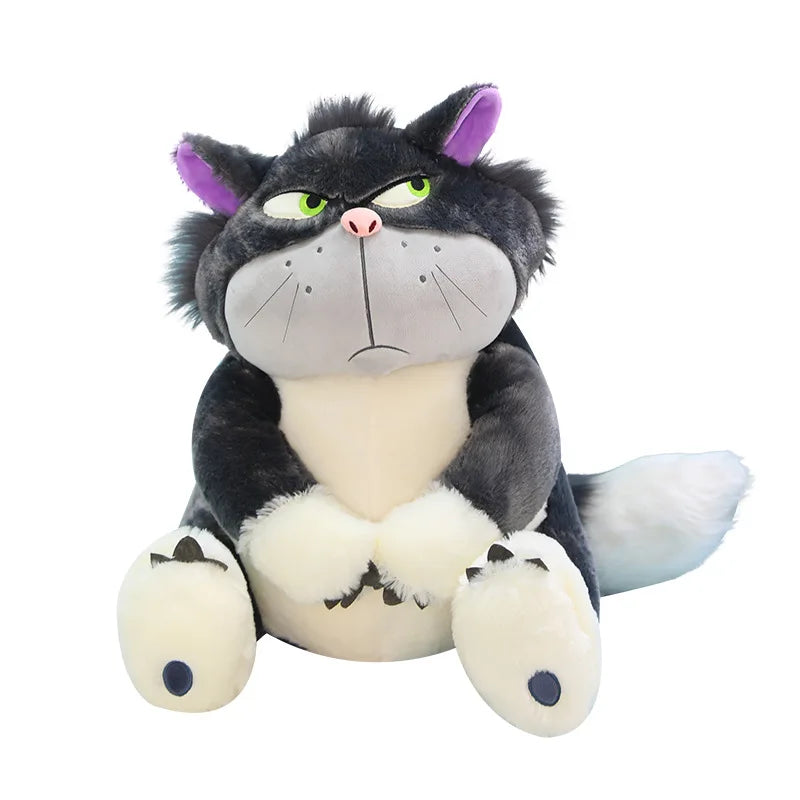 Kawaii Lucifer Plush Toy Lucifer Cat Stuffed Animals Toy Soft Pillow Kids Gifts Peluche Lucifer