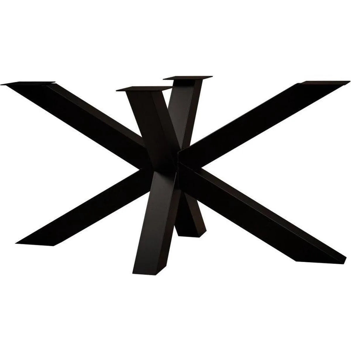 Industrial Black Spider Table Desk Leg Metal for Office Table China Wholesale Metal Table Leg DlY Spider Table Frame 71x78x150cm