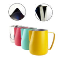 0.3-0.6L Stainless Steel Frothing Pitcher Pull Flower Cup Coffee Milk Frother Latte Art Milk Foam Tool Coffeware