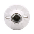 E27 Screw Ceiling Lamp Head Conversion Flat Oblique LED Lamp Holder 6A Desktop Small Led Lighting Base Socket White