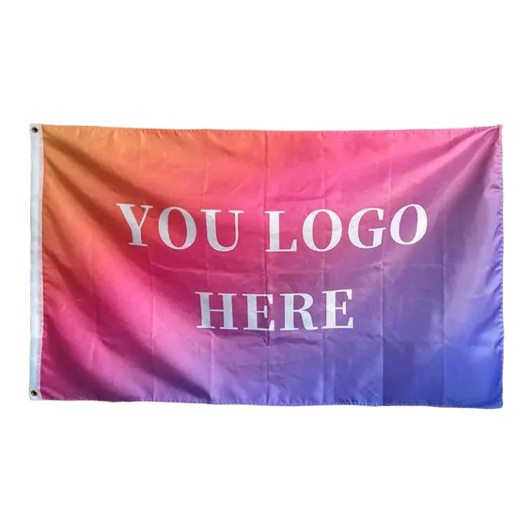 Outdoor Custom Wall Flags Graduation Banner with Logo Custom PrintFootball Soccer Sports Promotion Hand Flags Custom Made Flag