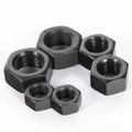 M3 M4 M5 M6 M8 M10 M12 M16 M20 DIN934 Class 4 8 10 Black Oxide Zinc Plated High Tensile Carbon Steel Hex Nuts