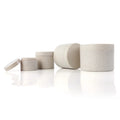 Eco-friendly Biodegradable Recyclable Beige Wheat Straw Plastic Jar with Screw Lid Round Face Mask Eye Cream Skin Care Cosmetic