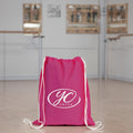 Accept Custom Cotton Ballet Shoes Drawstring Sacks Canvas Backpack Bags for Packing Clothes