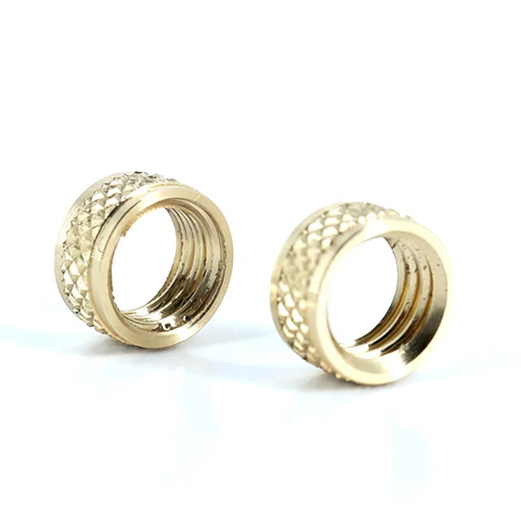Direct Factory Non-Standard Cnc Machining Parts Brass Copper Flange Bushing Threaded Bushing Sleeve