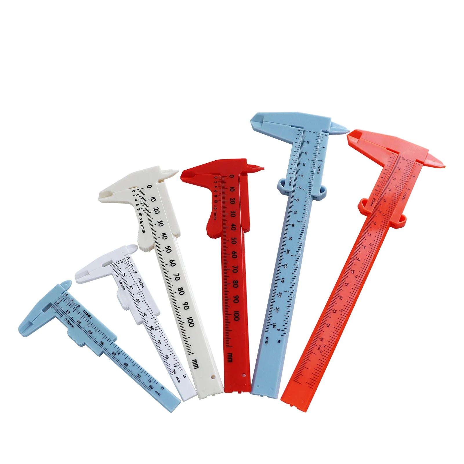Boasta Factory Plastic Vernier Caliper Measuring Tool for Jewelry and DIY Making Tool Mini Caliper Ruler Gauge 80/100/120/150mm