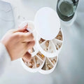 Nordic Modern Simple Wind Style Multi-Layer Rotating Desktop Metal Jewelry Box Storage for Necklaces Hair Accessories China