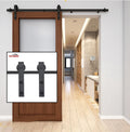 Ncyinox Pull Handle Sliding Door in the Barn Door Hardware for Barn Door System Sliding Black  OEM/ODM