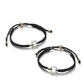 National China Safe Buckle Black Rope Hand Rope Couple Bracelet Hand Rope Adjustable Bracelet