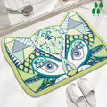 3d Bathroom Water Super Absorbent Rug Set Rubber Door Mats Diatom Mud Floor Mat Kitchen Carpet Anti Slip Diatomite Bath Mat