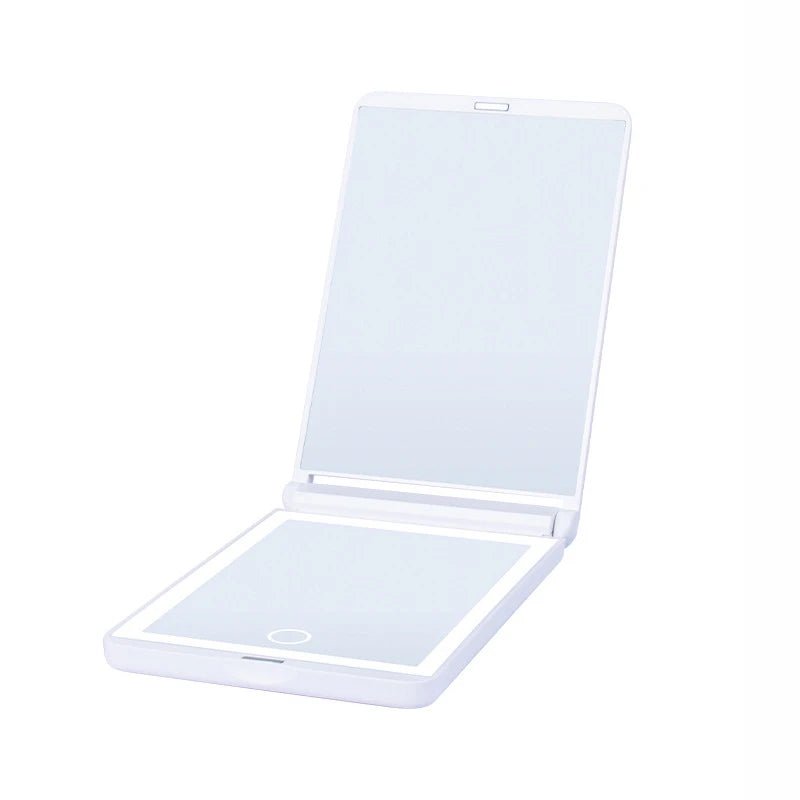 2025 New Arrivals Portable LED Bath Mirror with Light Makeup Mirror for Christmas Decorations