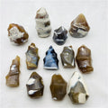 Wholesale Natural Crystal Spiritual Healing Torch Orca Agate Flame