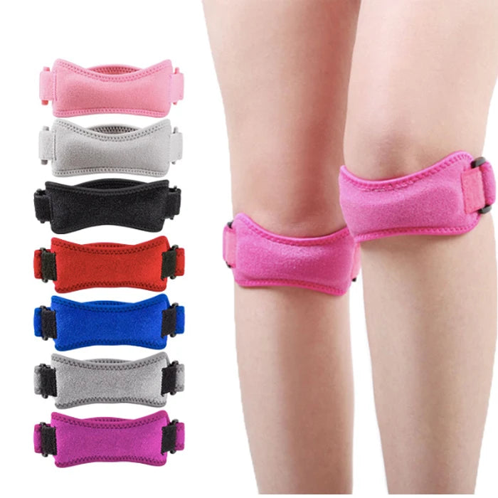 Custom logo Colorful Open Patella Band Knee Support Brace Patella Knee Strap