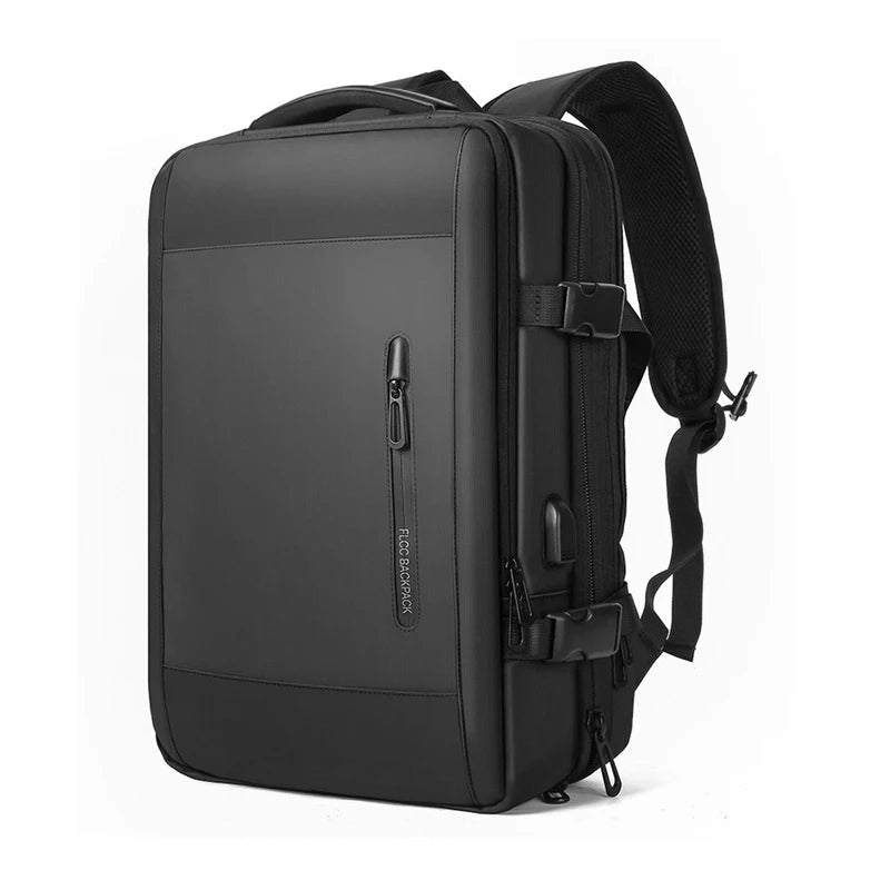 Scalable Large Multifunction Nylon USB Charger Backpack 17 Inches Anti Theft Smart Laptop Backpack Bag With USB