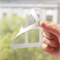 10-Piece Summer Screen Fiberglass Repair Patch Self-Adhesive Door & Window Mesh Sticker Net Patches 2 Bags