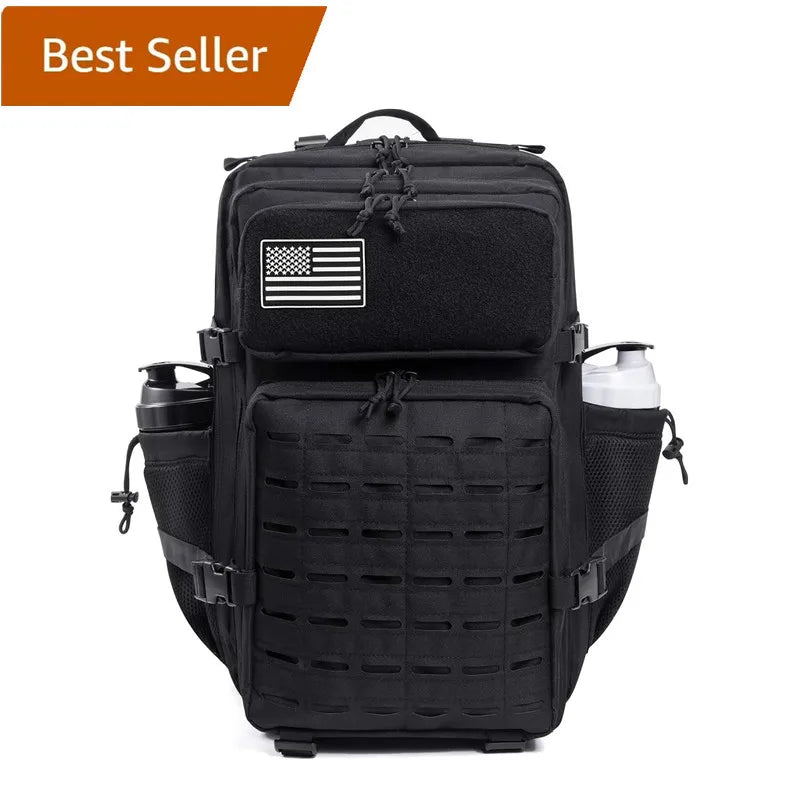 45L 100% Waterproof Nylon Wholesale Hiking Travel Best Small Modular Mochila Tatica Camo Tactical Backpack for Men