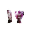 Huiying Wholesale 2 Inch Amethyst Carved Indoor Angel Decor Statue