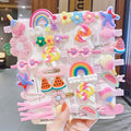 Cute Cartoon Flower Fruit Hairpins Girls Lovely Hair Clips Kids Hair Bands Hair Accessories