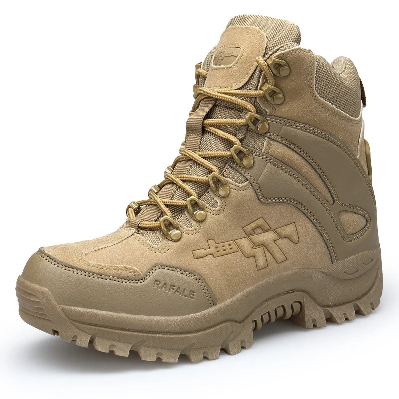 Wholesale Custom Hiking Boots Waterproof Boots Men'S and Women'S Hiking Boots Lace up Cauquelin  Black Green Sand Altama Botas