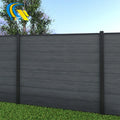 Wpc Fence Panel Outdoor Factory Directly Supply Outdoor Aluminum Slat Fence Panels Private Garden Aluminum Fence