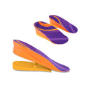 Hot Selling PU Height Increase Insoles Invisible Lift Heel Lifts Adjustable Invisible Discrepancy Height Boosting Insoles