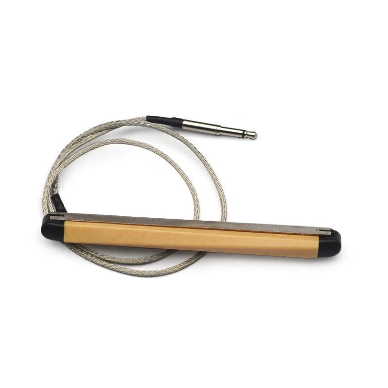 6 String Bass Piezo Under Saddle Transducer Pickup Piezo with 2.5mm Jack for Electric Bar Stick for Bass Guitar Parts