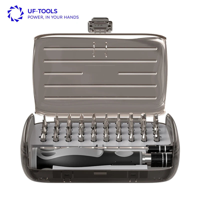 UFTOOLS 32-Piece Promotional Magnetic Screwdriver Set Industrial/DIY/Professional Customizable OEM Plastic Torx Manufacturer