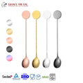 Bar Accessories Food Grade OEM Custom Slim Stainless Steel 304 Paddle Coffee Stir Cocktail Beverage Drink Milk Custom Color