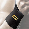 High Quality Sensport Stabilizer Wrist Bands for Left Hand Gym Weight Lifting with Hook Loop Closure Breathable Polyester Cotton