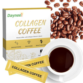 Private Label Protein Coffee Natural Herbal Glow Skin Whitening Collagen Slimming Coffee with Collagen