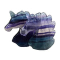 HZ Polished Gemstone Carved African Blood Stone Horses Crafts