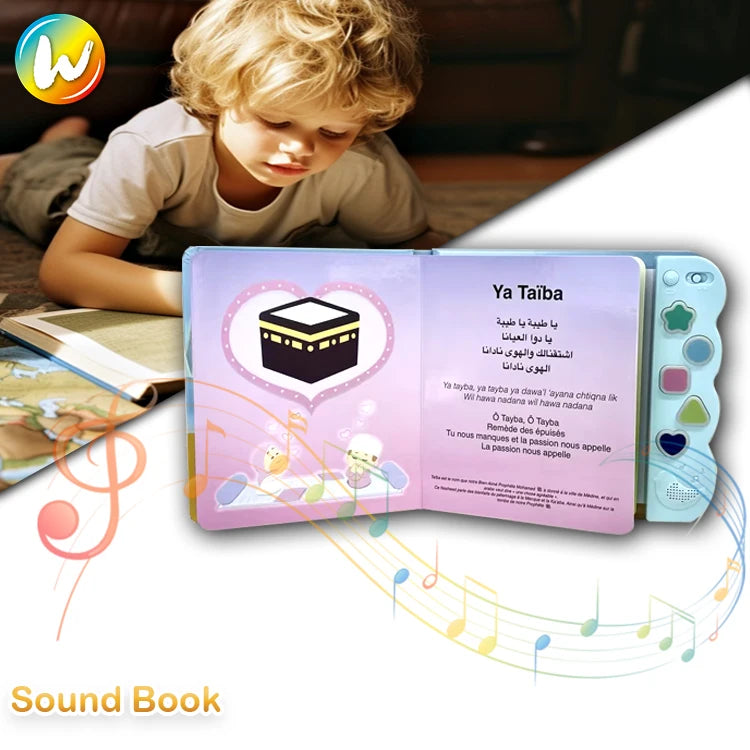 Yimi Paper Custom New Year Music Printing Sound Board Book for Kids Gift Print on Demand